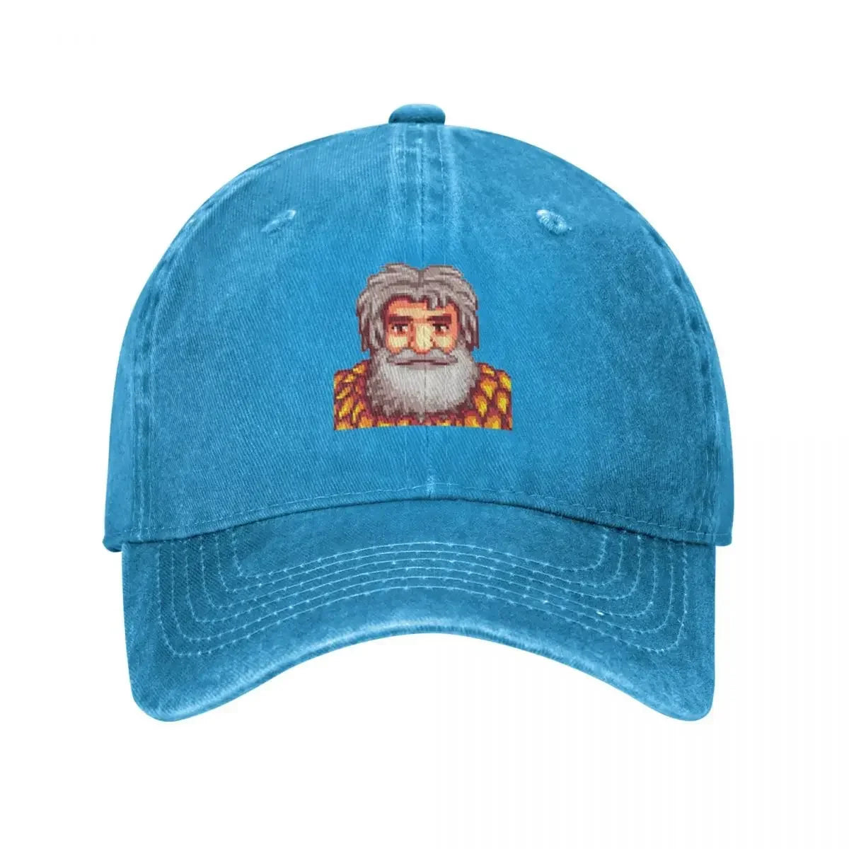 Stardew Valley Linus baseball sapka, napellenzős sapka, vicces sapka, gyerek sapka, luxus férfi és női sapka