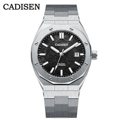CADISEN Luxury Design 42MM Men's Watches Japan MIYOTA 8215 Sapphire Glass Mechanical Automatic Watch Men 100M Waterproof