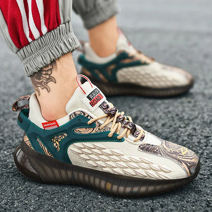 Shoes Men Sneakers Male Casual Men's Shoes Tennis Luxury Shoes Trainer Race Breathable Shoes Fashion Loafers Running Shoes for Men
