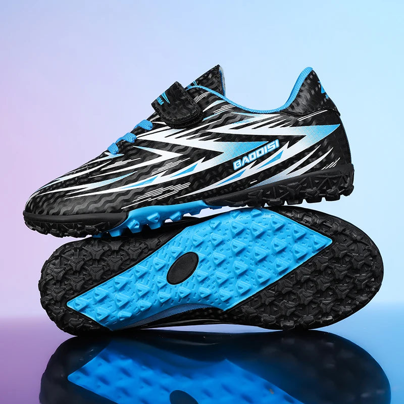 Nouvelles chaussures de Football enfants antidérapant société crampons chaussures de Football enfants salle terrain de Football bottes rapide professionnel Sneaker28-39