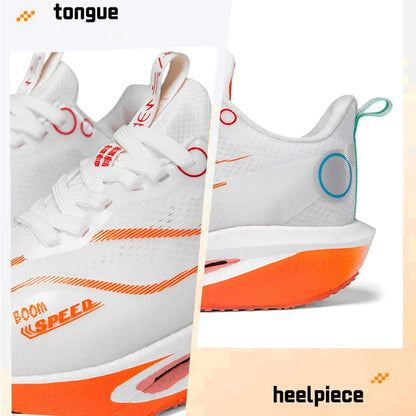 Men's Running Shoes Carbon Plate Professional Breathable Non-slip Cushioning Women's Casual Running Sports Shoes