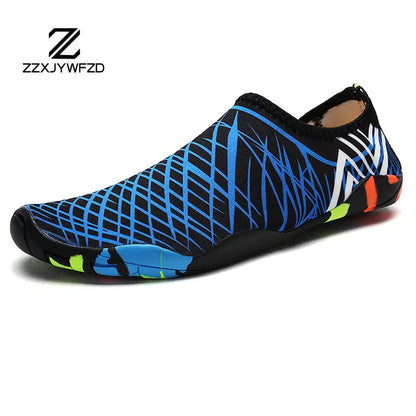 2023Yoga Sports Water Sneakers Unisex Swimming Aqua Seaside Barefoot Slippers Surf Upstream Light Quick-Drying Beach Water Shoes