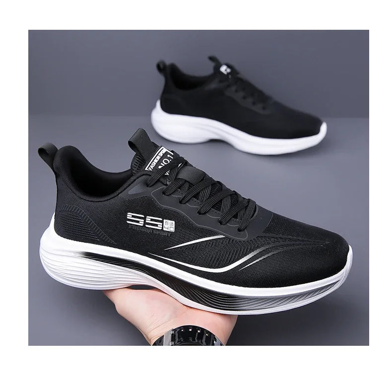 Carbon-Plate-Marathonschuhe für Herren – lässige Sneaker mit Luftpolsterung, luxuriös, komfortabel und leicht, Sportschuhe zum Laufen, Herren-Footwear