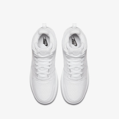 Baskets casual montantes pour homme Nike COURT BOROUGH MID authentiques, blanc pur, 838938-111