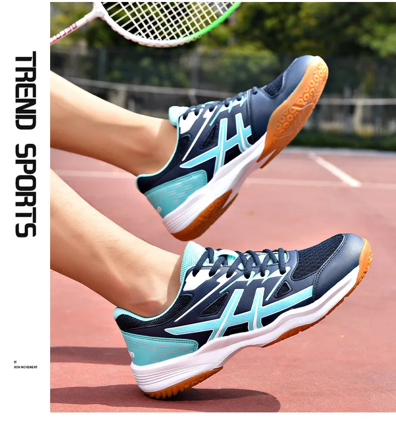 TaoBo New High-Quality Men's Badminton Shoes Size 36-45, Tennis Shoes, Outdoor Sports Pro Handball Sneakers for Men and Women