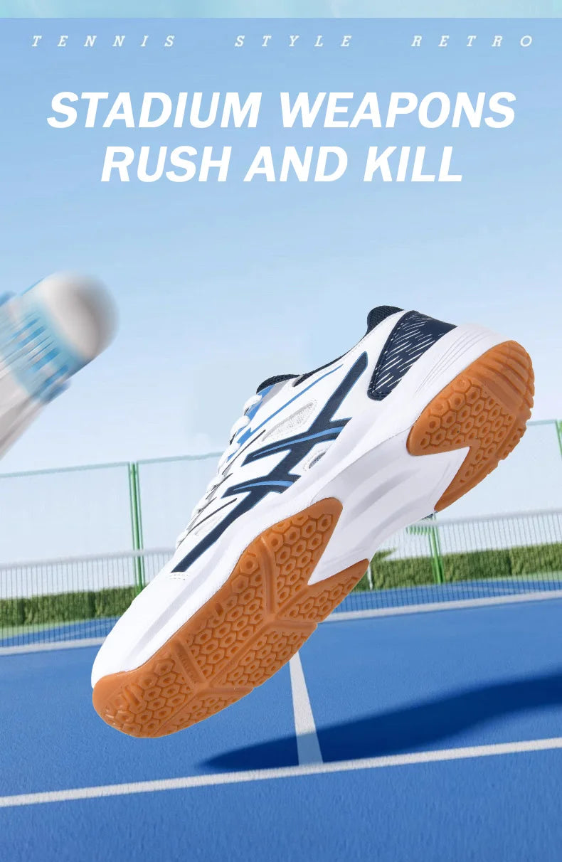 TaoBo New High-Quality Men's Badminton Shoes Size 36-45, Tennis Shoes, Outdoor Sports Pro Handball Sneakers for Men and Women