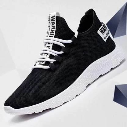 Baskets pour hommes chaussures de sport en maille légère décontractée été hommes en plein air semelle souple respirant confort mode marée chaussure de course