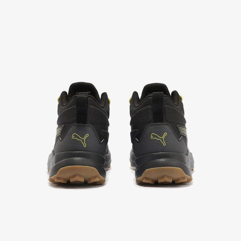 Chaussures de course Puma Authentic OBSTRUCT pour hommes, mi-hautes, avec amorti, élastiques et résistantes à l'usure, 378689-05