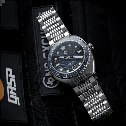 IXDAO IPOSE 2026 New Men's Automatic Mechanical Watch Poseidon Pattern Diving Watch 20Bar Stainless Steel BWG-9 Reloj Hombre