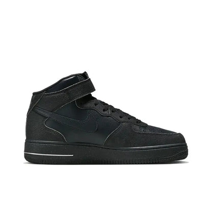Nike Air Force 1 Mid Unisex-sneakers – ankelstöd, klassisk dämpad komfort och slitstark för att kunna bäras hela dagen DQ7666-001