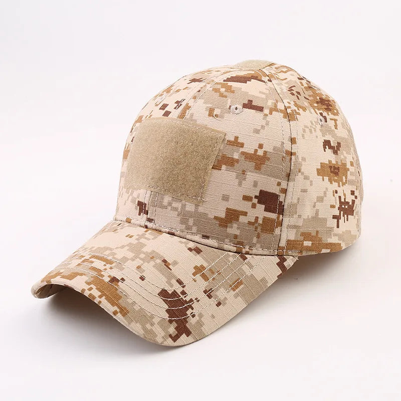 1pc Baseball Caps Camouflage Tactical Outdoor Soldier Combat Paintball Adjustable Hat Summer Snapback Sun Hats for Men Women