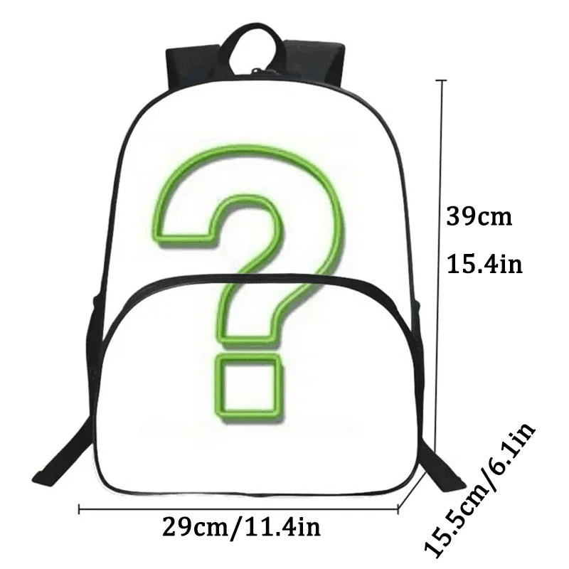 Classic Game Fortnite Kids Backpacks for Boys and Girls, Student Birthday Gift, Child School Bags with Large Capacity, Durable Camping Rucksack