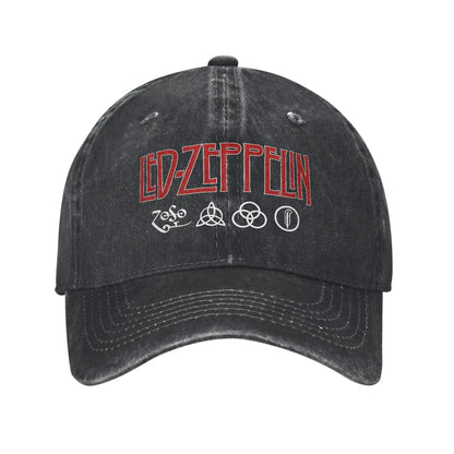 Baseball Cap 2026 Led Zeppelin Summer Y2k Retro Trucker Hat Women Men Custom DIY Hiking Fishing High Quality Snapback Cap