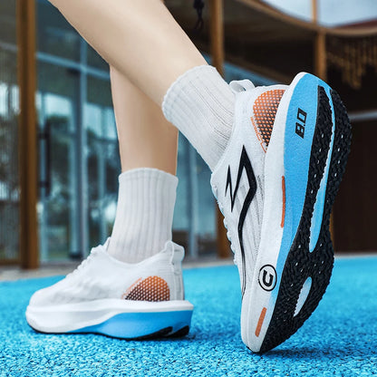 Chaussures de sport pour hommes et femmes, baskets de course décontractées, respirantes, légères, confortables, antidérapantes, pour la marche en plein air