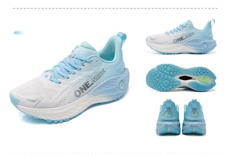 ONEMIX Casual Running Shoes Breathable Summer Jogging Shoes Lightweight Men's and Women's Gym Shoes Outdoor Cushion Sports Shoes