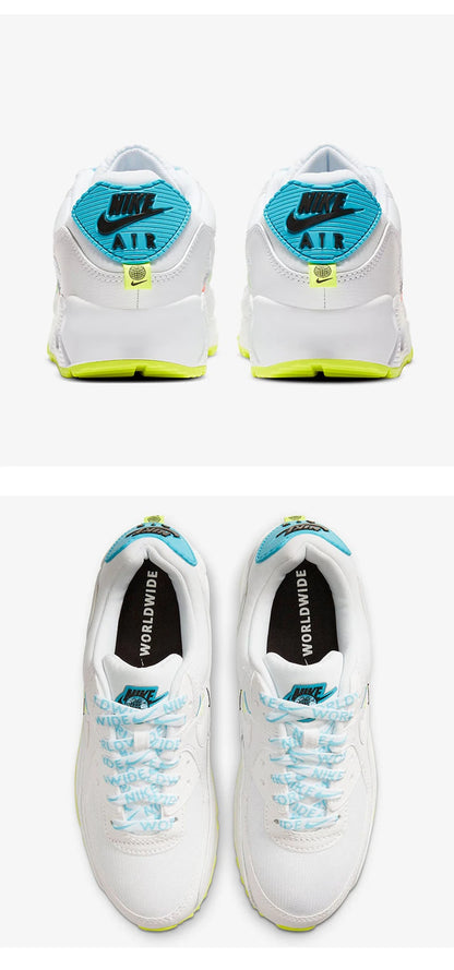 Nike genuine men's and women's AIR MAX 90 QS casual sports low-top running shoes CK7069-100