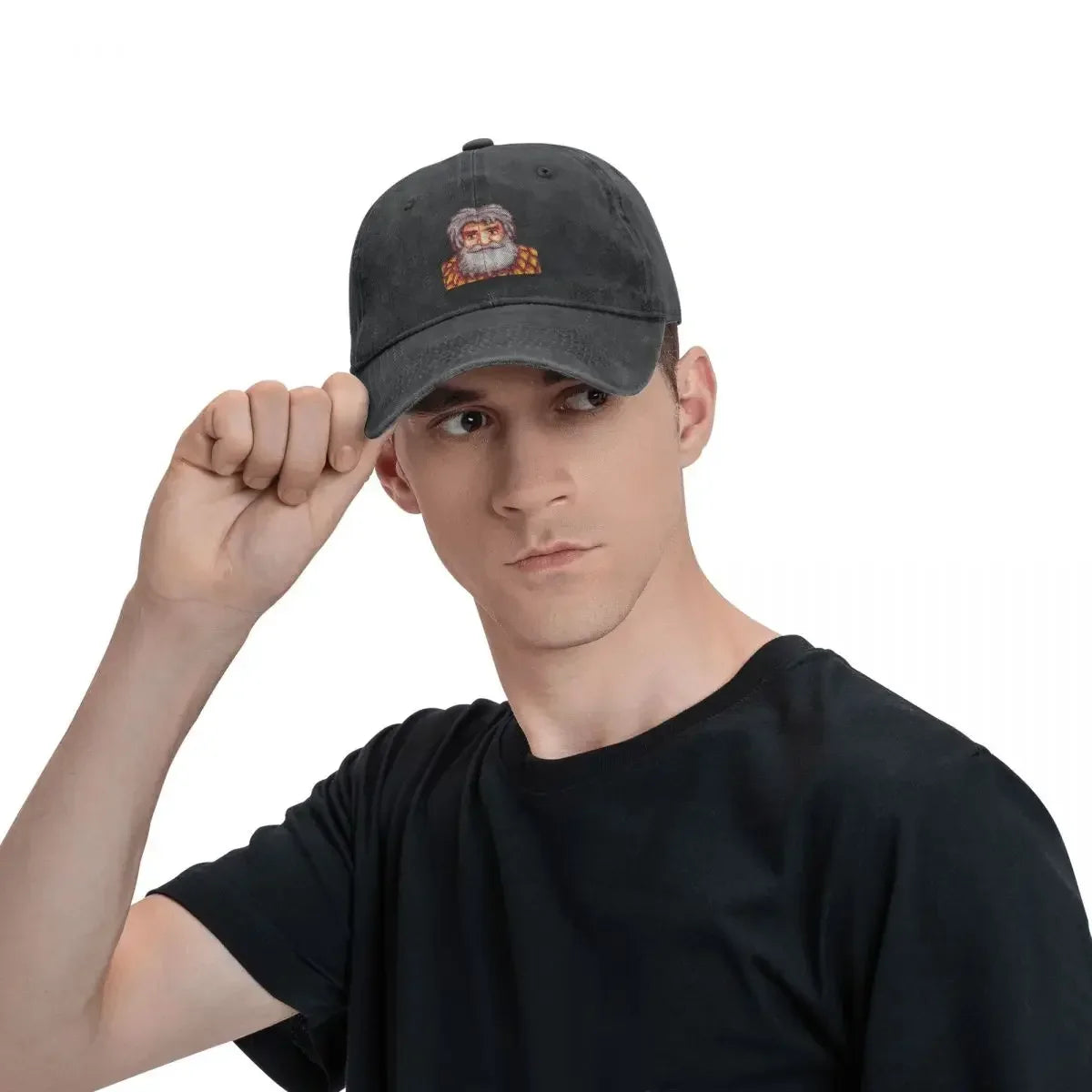 Stardew Valley Linus baseball sapka, napellenzős sapka, vicces sapka, gyerek sapka, luxus férfi és női sapka
