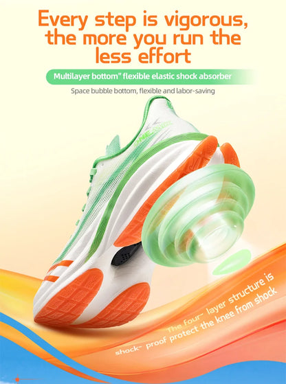 Scarpe da running ONEMIX YUE SHUANG da uomo con cuscinetto d’aria, sneakers sportive da coppia, scarpe da corsa per sport all’aperto e camminata da donna