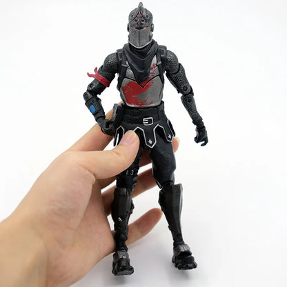 Game Fortnite Raptor Black Knight Skull Trooper Premium Cuddle Team Leader MogulMaster Action Figure Room Decoration Toys Gift