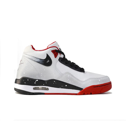 Räätälöidyt Nike Flight Legacy Plum Blossom -lenkkarit, lumivalkoiset, kiinalaistyyliset retro-koripallokengät, keskikorkeat, riipuksella, miehille
