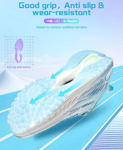ONEMIX Casual Running Shoes Breathable Summer Jogging Shoes Lightweight Men's and Women's Gym Shoes Outdoor Cushion Sports Shoes