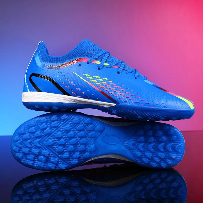 Nouveaux hommes chaussures de Football ultralégères TF/FG bottes de Football professionnelles unisexe antidérapant de haute qualité en gros livraison directe formation
