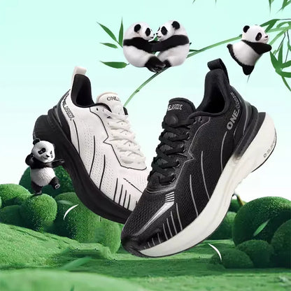 ONEMIX Nové běžecké boty s vrchním polstrováním pro muže – sportovní tréninkové boty pro outdoorové aktivity – protiskluzové a odolné tenisky pro muže