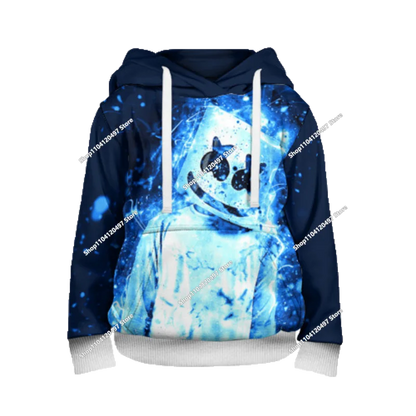 2025 3D New Children's Anime Fortnite Printed Sweater Series Pullover Generation Tide Brand Hoodie Gift