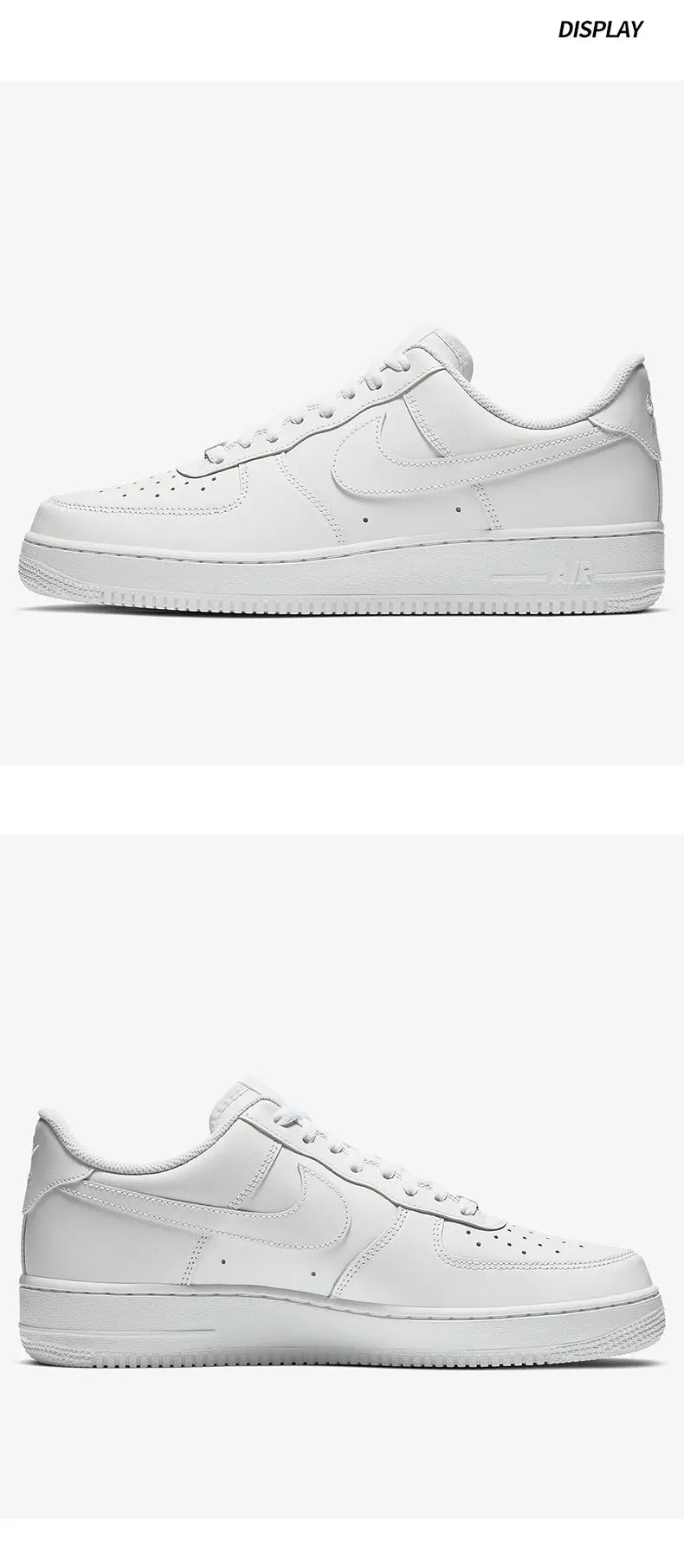 Nike Official Authentic AIR FORCE 1 Men's Casual Wear-Resistant Fashion Board Shoes CW2288-111