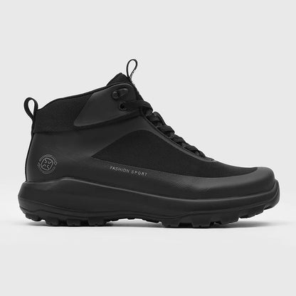 Chaussures de randonnée pour hommes, modèle montant, pour activités de plein air, antidérapantes, résistantes à l’usure, avec semelle épaisse, protection anti-choc pour les orteils, tissu en maille respirant, bottes