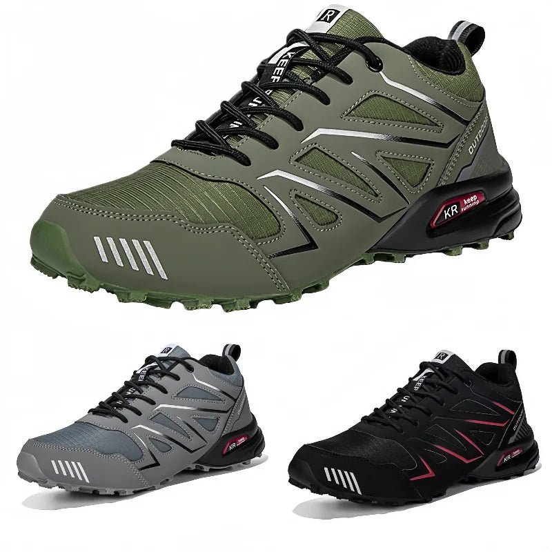 Sapatos de Ciclismo Sem Fecho para Homem, Sapatos de Caminhada Antiderrapantes para Montanha e Todo-o-Terreno, Sapatos Desportivos Respiráveis, Sapatos de Ciclismo de Estrada