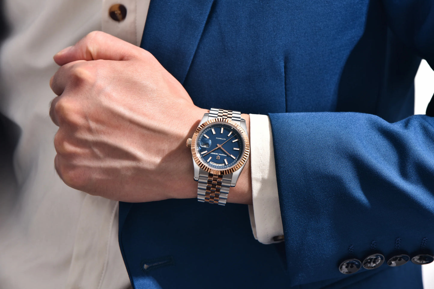 PAGANI DESIGN Men's Watches 2026 New Enamel Dial DD36 Automatic Watch Men Business Waterproof Mechanical Wristwatch for Men Gift