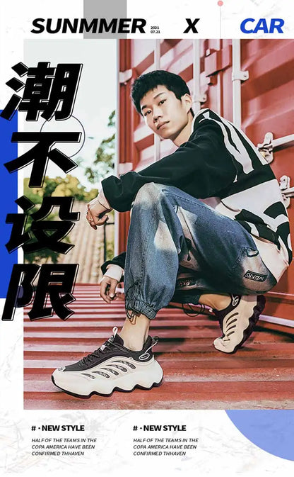 Shoes Men Sneakers Male Casual Men's Shoes Tennis Luxury Shoes Trainer Race Breathable Shoes Fashion Loafers Running Shoes for Men
