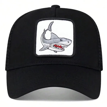 Animal embroidery net rooster hat male and female animal baseball cap hip Hop duck cap suitable for outdoor sports fishing visor