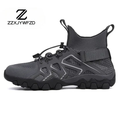 Unisex Breathable Quick-Drying Fishing Water Sport Shoes Summer Upstream Barefoot Aqua Boots Outdoor Non-Slip Women Beach Shoes