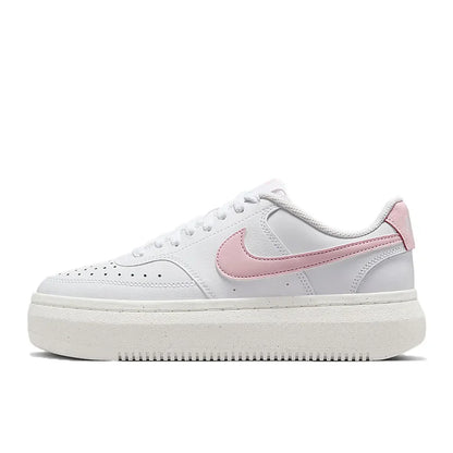 Nike Court Vision Alta naisten matalavartiset koripallokengät, pehmeät ja mukavat, kestävät, valkoiset/mustat DZ5394-107