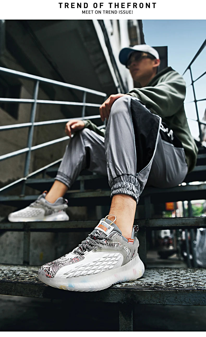 Shoes Men Sneakers Male Casual Men's Shoes Tennis Luxury Shoes Trainer Race Breathable Shoes Fashion Loafers Running Shoes for Men