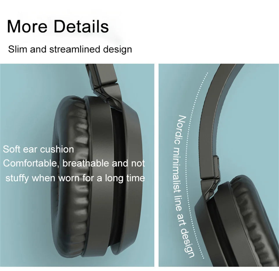 Philips TAH4105 langalliset kuulokkeet – HiFi-stereokuulokkeet, syvä basso ja HD-puhelutoiminto mikrofonilla, sopivat verkkokoulutukseen, toimistokäyttöön, pelaamiseen ja urheiluun