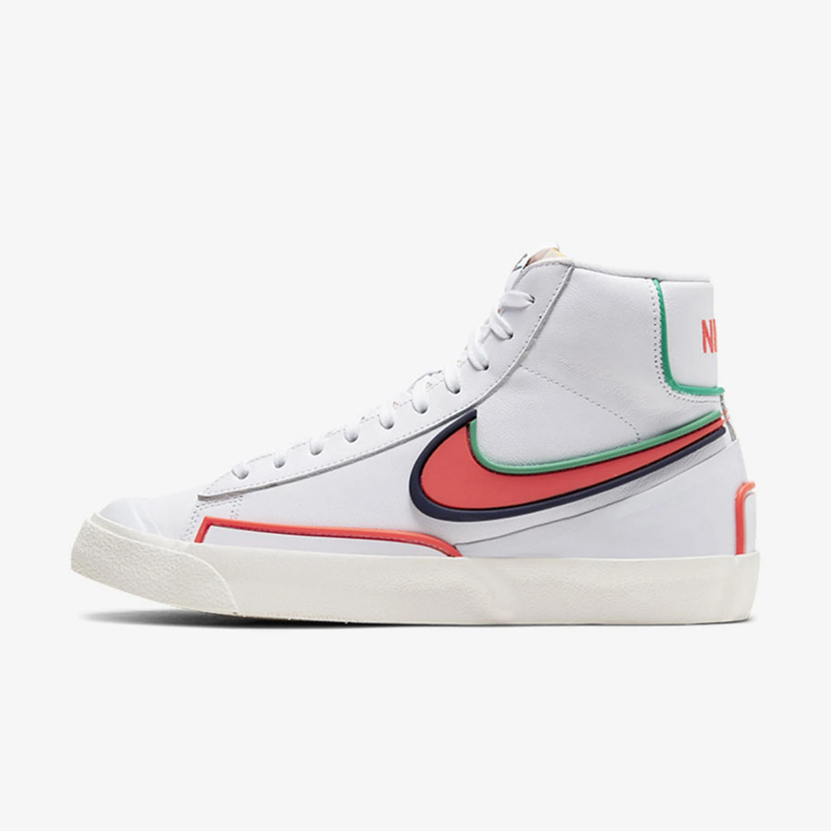 Nike alkuperäiset BLAZER Trail Blazer -naisten klassiset korkeavartiset urheilu- ja vapaa-ajan kenkä DC1746-103