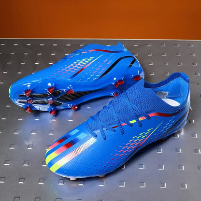 Nouveaux hommes chaussures de Football ultralégères TF/FG bottes de Football professionnelles unisexe antidérapant de haute qualité en gros livraison directe formation