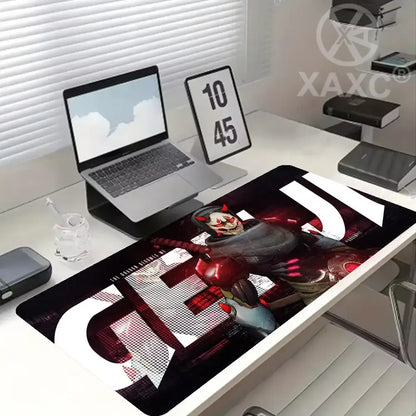 Alfombrilla de ratón grande de Overwatch, estilo kawaii, XXL, para ordenador, escritorio, gamers, oficina, alfombra, teclado, mesa, accesorios para juegos, MousepadXAXC