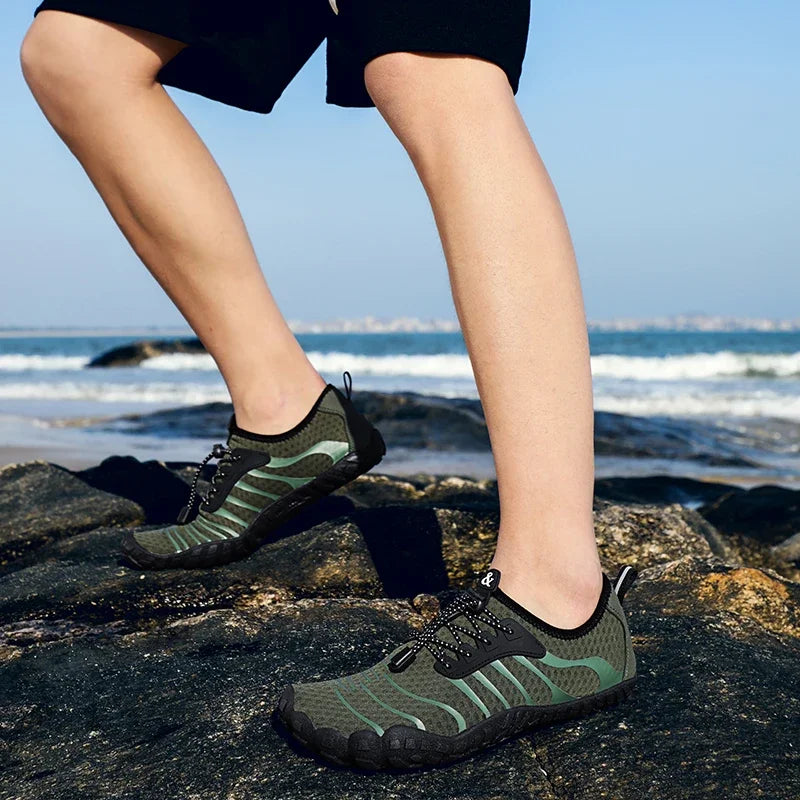 Men Aqua Shoes Water Swimming Shoes Women Sneakers Boys Child Barefoot Shoes Beach Sandals Quick-Dry River Sea Diving Gym