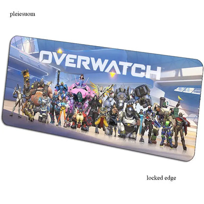 overwatch padmouse HD print gaming mousepad game 900x400x3mm mouse pad gamer computer desk cheapest mat notbook mousemat pc