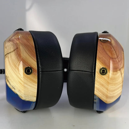 Kit de coque pour écouteurs DIY Walnut pour écouteurs. Accessoires pour écouteurs supra-auriculaires