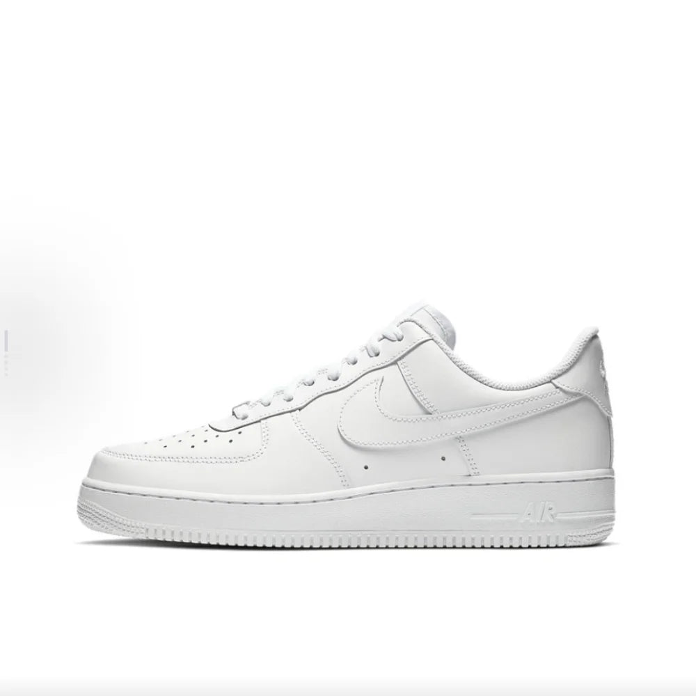 Sneakers casual basse Nike Air Force 1 “Panda” in pelle, unisex, bianco/nero DV0788-001
