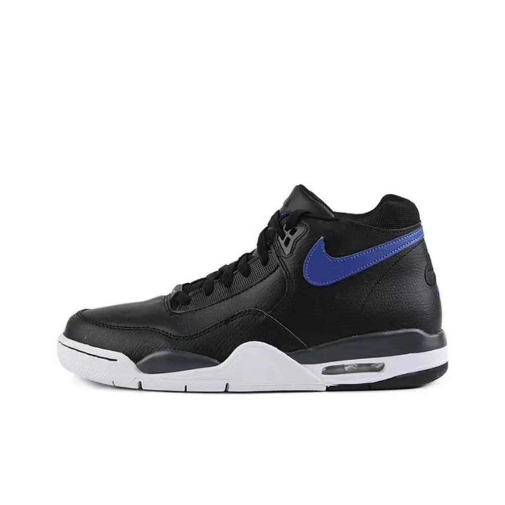 Nike Flight Legacy Mid-Top Retro Basketball Shoes with Slip-Resistant, Durable, and Cushioned Construction - Unisex BQ4212-003