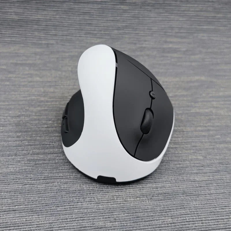 YANFU BNKJ5 Mute Grip Left Hand Wireless 2.4G Mouse Ergonomic Applicable Snail Bionic Relief Joints Office Dry Battery Version