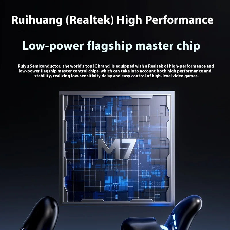 MCHOSE M7 Ultra Ergonomic Gaming Mouse PAW3950 Super Sensor TOPSPEED 8000Hz Polling Rate Lightweight Design Realtek Master Mice