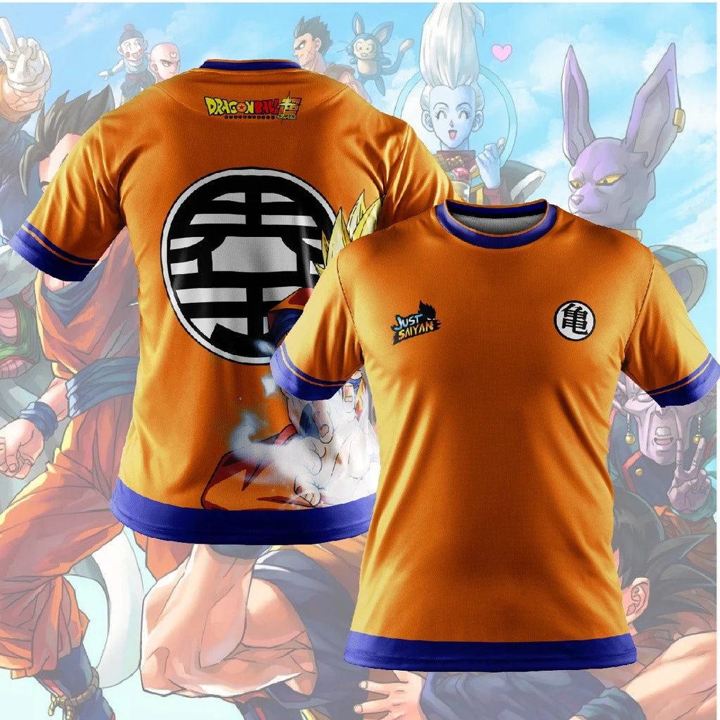 2024 New Fashion Dragon Ball 3D T-shirt Summer Short Sleeve O-Neck Goku Vegeta Men's Casual Shirt Boys' | Produit gaming premium Fraquane