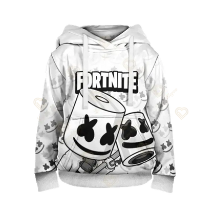 Fortnite Boys Cool Heroes Cosplay Hoodie Cartoon Sweatshirt Kid Clothes Spring Autumn Baby Coat Children Hooded Jacket
